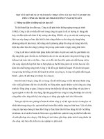 MỘT SỐ Ý KIẾN ĐỀ XUẤT NHẰM HOÀN THIỆN CÔNG TÁC KẾ TOÁN TẬP HỢP CHI PHÍ VÀ TÍNH GIÁ THÀNH SẢN PHẨM Ở CÔNG TY XÂY DỰNG SỐ 9