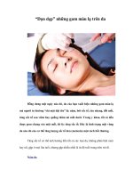 “Dọn dẹp” những gam màu lạ trên da