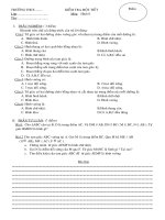 Đề Kiểm tra 1 tiết chương I Hình 09-10
