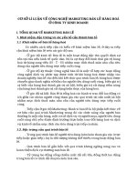 CƠ SỞ LÍ LUẬN VỀ CÔNG NGHỆ MARKETING BÁN LẺ HÀNG HOÁ Ở CÔNG TY KINH DOANH