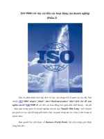ISO 9000 với việc cải tiến các hoạt động của doanh nghiệp (Phần 2)