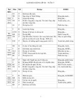 giao an 2 buoi tuan 17