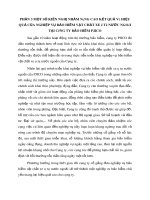 PHẦN 3 MỘT SỐ KIẾN NGHỊ NHẰM NÂNG CAO KẾT QUẢ VÀ HIỆU QUẢ CỦA NGHIỆP VỤ BẢO HIỂM VẬT CHẤT XE Ô TÔ NƯỚC NGOÀI TẠI CÔNG TY BẢO HIỂM PJICO