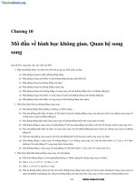 Mở đầuvề hình học không gian. Quan hệ song song_10