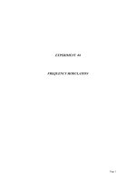 FREQUENCY MODULATION