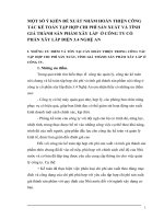 MỘT SỐ Ý KIẾN ĐỀ XUẤT NHẰM HOÀN THIỆN CÔNG TÁC KẾ TOÁN TẬP HỢP CHI PHÍ SẢN XUẤT VÀ TÍNH GIÁ THÀNH SẢN PHẨM XÂY LẮP  Ở CÔNG TY CỔ PHẦN XÂY LẮP ĐIỆN 3.4 NGHỆ AN