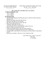 DE CUONG ON TAP VAN 10