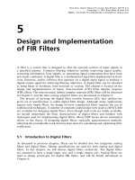 Real-Time Digital Signal Processing - Chapter 5: Design and Implementation of FIR Filters