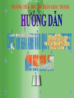 HƯỚNG DẪN THI OLYMPIC ANH VĂN