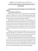 MỘT SỐ GIẢI PHÁP NHẰM HOÀN THIỆN HOẠT ĐỘNG TTQT TẠI NHCT BA ĐÌNH