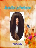 JEAN DE LA FONTAIN