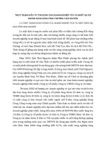 THỰC TRẠNG ĐẦU TƯ TÍN DỤNG CHO DOANH NGHIỆP VỪA VÀ NHỎ TẠI CHI NHÁNH NGÂN HÀNG CÔNG THƯƠNG THÁI NGUYÊN