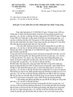 Quy hoạch sử dụng đất cho lĩnh vực  giáo dục, y tế, văn hóa và thể dục thể thao