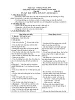 GIÁO ÁN TUẦN 9 HAI BUỔI