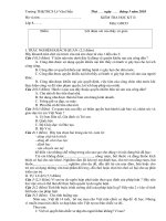 Đề KT GDCD lớp 8 Kỳ 2