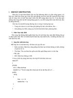 HÀM HỦY (DESTRUCTOR)