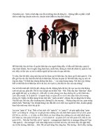 Tớ lãnh đạo chứ không Quản lý