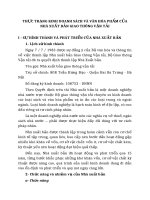 THỰC TRẠNG KINH DOANH SÁCH VÀ VĂN HÓA PHẨM CỦA NHÀ XUẤT BẢN GIAO THÔNG VẬN TẢI