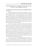 HOÀN THIỆN HẠCH TOÁN CÁC NGHIỆP VỤ THANH TOÁN CHỦ YẾU TẠI CÔNG TY CÔNG NGHIỆP HÓA CHẤT MỎ