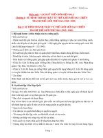 Giao An LS 12 Phan The gioi