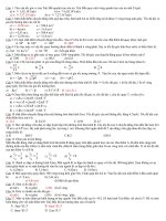 ôn tập chương động học