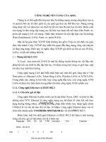 CÔNG NGHỆ NỀN TẢNG CỦA ADSL