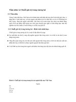 Tầm nhìn và Chuỗi giá trị trong tương lai