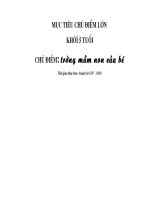 mục tiêu chủ điểm