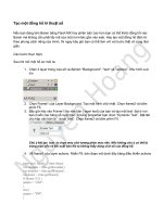 Tạo đồng hồ kĩ thuật số