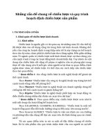 Những vấn đề chung về chiến lược và quy trình hoạch định chiến lược sản phẩm