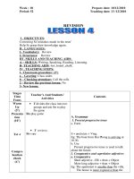 anh van 8 tiet 25 ôn tập