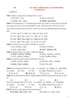 DIEN LY- NITO & PHOT PHO- CACBOB-SILIC