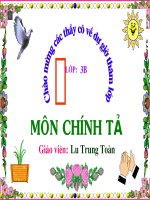 CHINH TẢ: ĐÊM TRĂNG TRÊN HỒ TÂY
