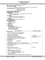 giáo án theo chu đề