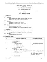 GIÁO ÁN LỚP 1