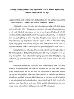 Những giải pháp khơi tăng nguồn vốn tại Chi nhánh Ngân hàng Đầu tư và Phát triển Hà Nội