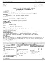 Tuần 14 - Tiết 27, 28. Chuyển đổi giữa n, M, V