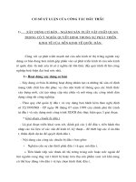 Cơ Sở Lý Luận Của Công Tác Đấu Thầu