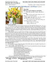 Bài phát thanh tuyên truyền Măng non số 4,5