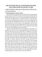 MỘT SỐ VẤN ĐỀ TỒN TẠI VÀ NHỮNG BIỆN PHÁP NHẰM TĂNG CƯỜNG NGUỒN THU CHO BHYT HÀ NỘI