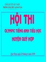 Ngoại khóa Tiếng Anh