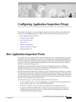 Configuring Application Inspection (Fixup)
