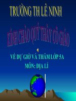 Cac dan toc;su phan bo dan cu