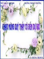 Hiện Tượng Cảm Ứng Điện Từ( Sử Dụng TN Ảo)