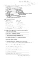 de on tap bai 5,6 lop 10