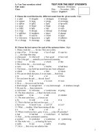 English for the best student