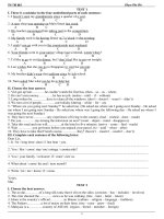 ôn thi hki anh văn 9