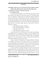 GIỚI THIỆU TỔNG QUÁT VỀ chi nhánh NHNo & PTNT Long Hồ