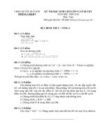 ĐỀ THI HSG TOÁN 9 HAY