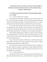 ĐÁNH GIÁ CHUNG VỀ CÔNG TÁC HẠCH TOÁN CHI PHÍ VÀ TÍNH GIÁ THÀNH SẢN PHẨM Ở CÔNG TY PHÁT TRIỂN CÔNG NGHỆ VÀ THIẾT BỊ MỎ